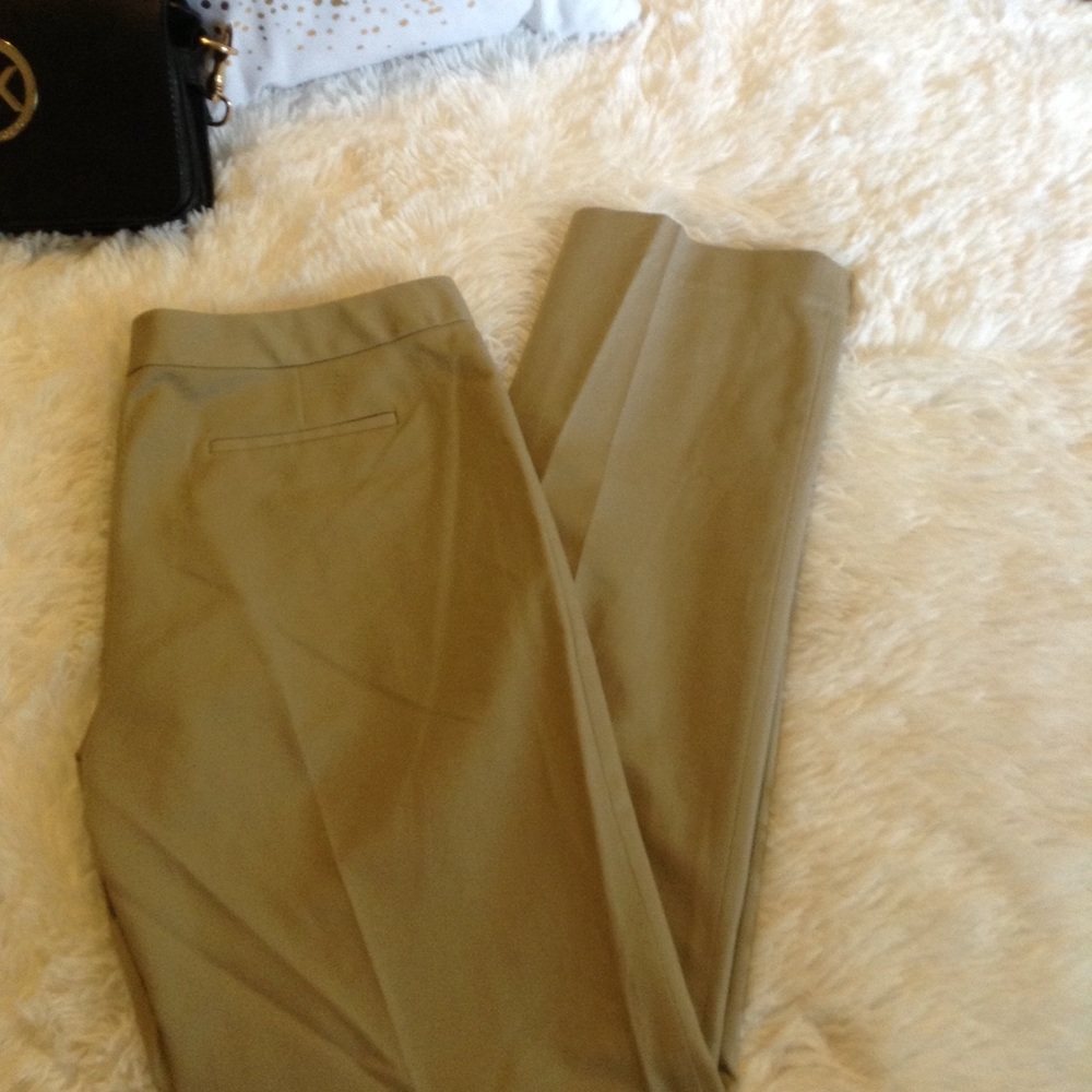 ✨Tahari Tan Dress Pants✨ - Picture 2 of 7